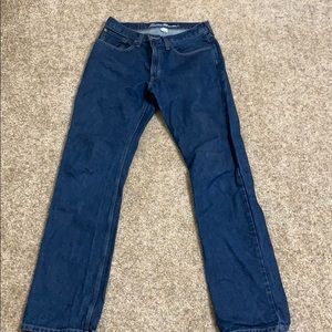 Eddie Bauer Straight Fit Blue Jeans